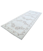 Serenity 4'11'' X 13'2'' Hand-Knotted Wool Rug 4'11'' x 13'2'' (148 X 395) / Grey / Taupe