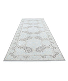 Serenity 4'11'' X 13'2'' Hand-Knotted Wool Rug 4'11'' x 13'2'' (148 X 395) / Grey / Taupe