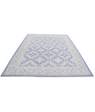 Serenity 7'11'' X 9'9'' Hand-Knotted Wool Rug 7'11'' x 9'9'' (238 X 293) / Blue / Ivory