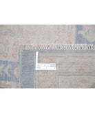 Serenity 7'9'' X 9'2'' Hand-Knotted Wool Rug 7'9'' x 9'2'' (233 X 275) / Blue / Ivory