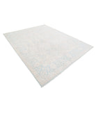 Serenity 7'11'' X 9'10'' Hand-Knotted Wool Rug 7'11'' x 9'10'' (238 X 295) / Blue / Ivory