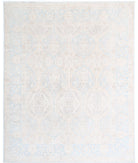 Serenity 7'11'' X 9'10'' Hand-Knotted Wool Rug 7'11'' x 9'10'' (238 X 295) / Blue / Ivory