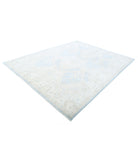 Serenity 8'2'' X 10'5'' Hand-Knotted Wool Rug 8'2'' x 10'5'' (245 X 313) / Blue / Ivory