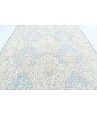 Serenity 8'2'' X 10'5'' Hand-Knotted Wool Rug 8'2'' x 10'5'' (245 X 313) / Blue / Ivory