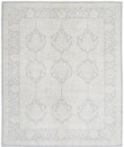 Serenity 8'3'' X 9'9'' Hand-Knotted Wool Rug 8'3'' x 9'9'' (248 X 293) / Grey / Ivory