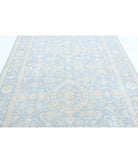 Serenity 5'11'' X 8'8'' Hand-Knotted Wool Rug 5'11'' x 8'8'' (178 X 260) / Blue / Ivory