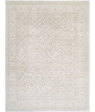 Serenity 9'9'' X 12'10'' Hand-Knotted Wool Rug 9'9'' x 12'10'' (293 X 385) / Ivory / Grey