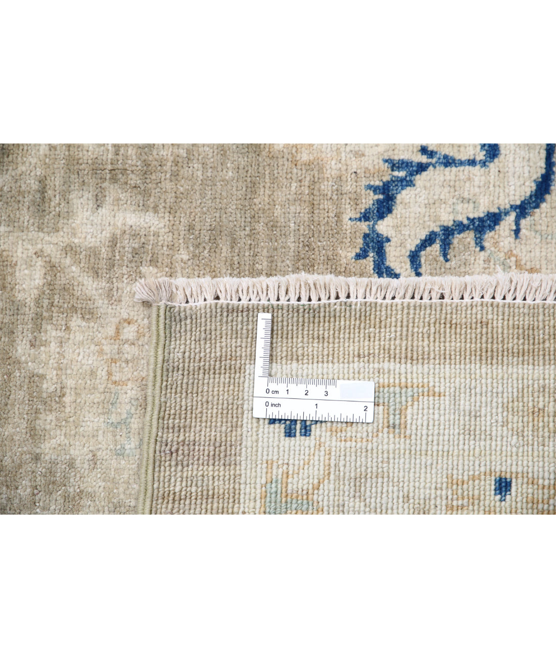 Serenity 10'0'' X 13'8'' Hand-Knotted Wool Rug 10'0'' x 13'8'' (300 X 410) / Taupe / Ivory