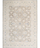 Serenity 10'0'' X 13'8'' Hand-Knotted Wool Rug 10'0'' x 13'8'' (300 X 410) / Taupe / Ivory