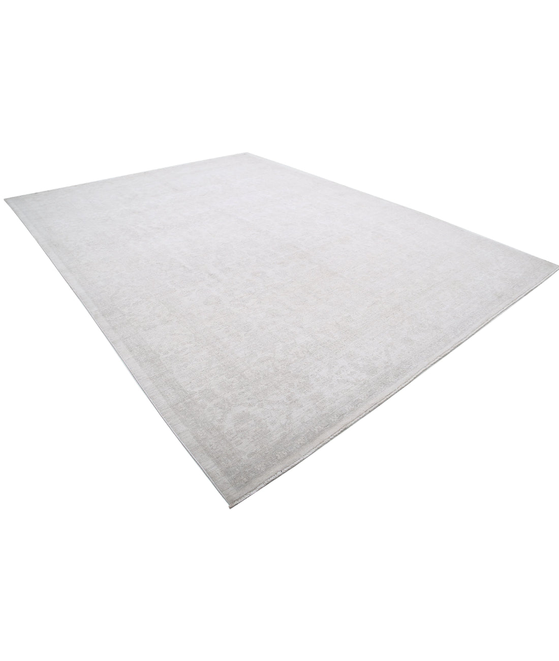 Serenity 10'2'' X 13'4'' Hand-Knotted Wool Rug 10'2'' x 13'4'' (305 X 400) / Ivory / Grey