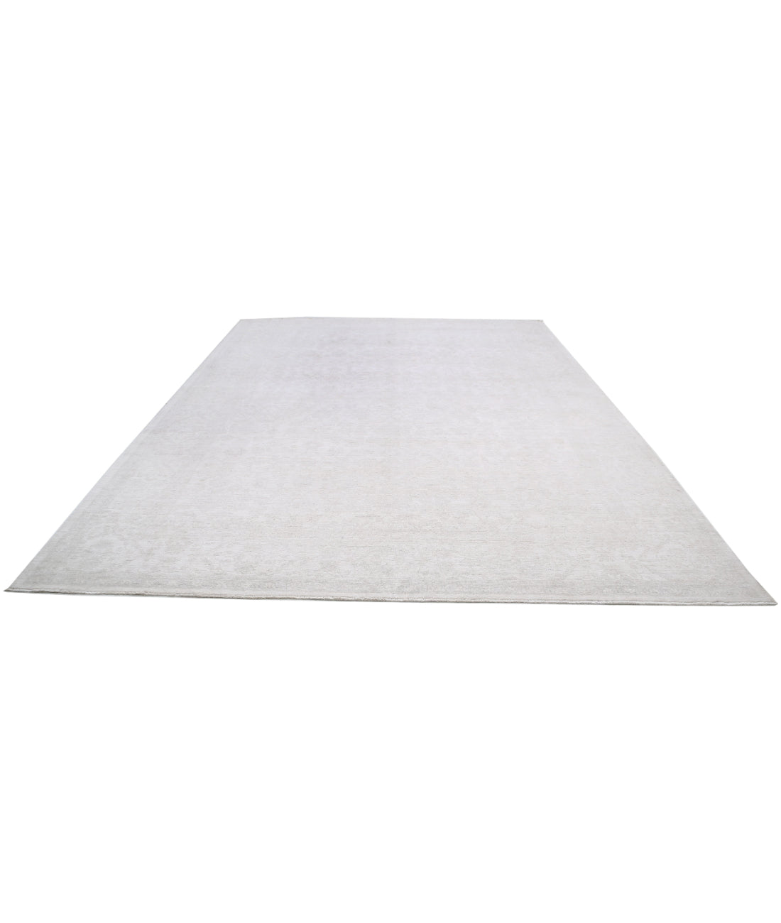 Serenity 10'2'' X 13'4'' Hand-Knotted Wool Rug 10'2'' x 13'4'' (305 X 400) / Ivory / Grey