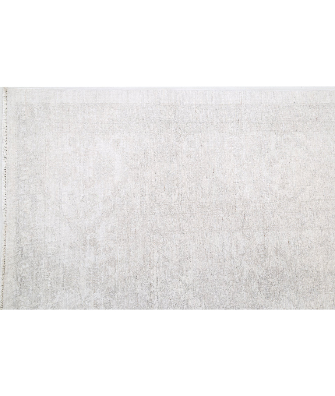 Serenity 10'2'' X 13'4'' Hand-Knotted Wool Rug 10'2'' x 13'4'' (305 X 400) / Ivory / Grey