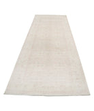 Serenity 3'11'' X 11'0'' Hand-Knotted Wool Rug 3'11'' x 11'0'' (118 X 330) / Ivory / Pink