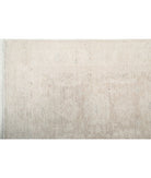 Serenity 4'1'' X 12'4'' Hand-Knotted Wool Rug 4'1'' x 12'4'' (123 X 370) / Grey / Ivory