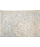 Serenity 4'1'' X 15'0'' Hand-Knotted Wool Rug 4'1'' x 15'0'' (123 X 450) / Ivory / Blue