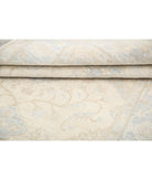 Serenity 4'1'' X 15'0'' Hand-Knotted Wool Rug 4'1'' x 15'0'' (123 X 450) / Ivory / Blue