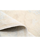 Serenity 4'1'' X 15'0'' Hand-Knotted Wool Rug 4'1'' x 15'0'' (123 X 450) / Ivory / Blue