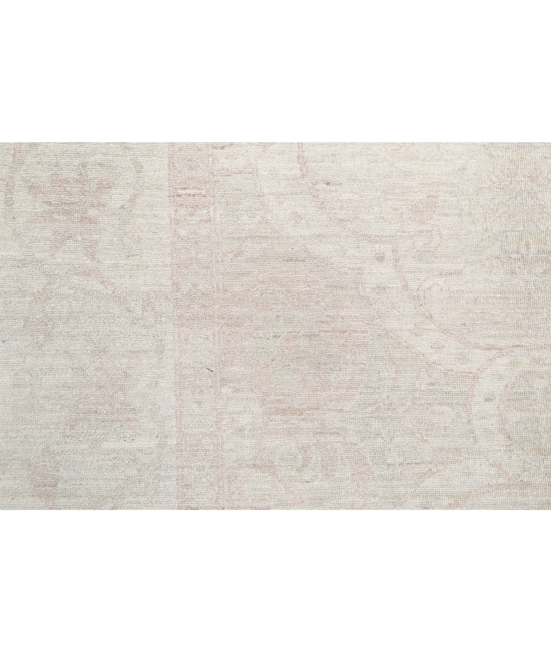 Serenity 5'3'' X 9'9'' Hand-Knotted Wool Rug 5'3'' x 9'9'' (158 X 293) / Taupe / Ivory