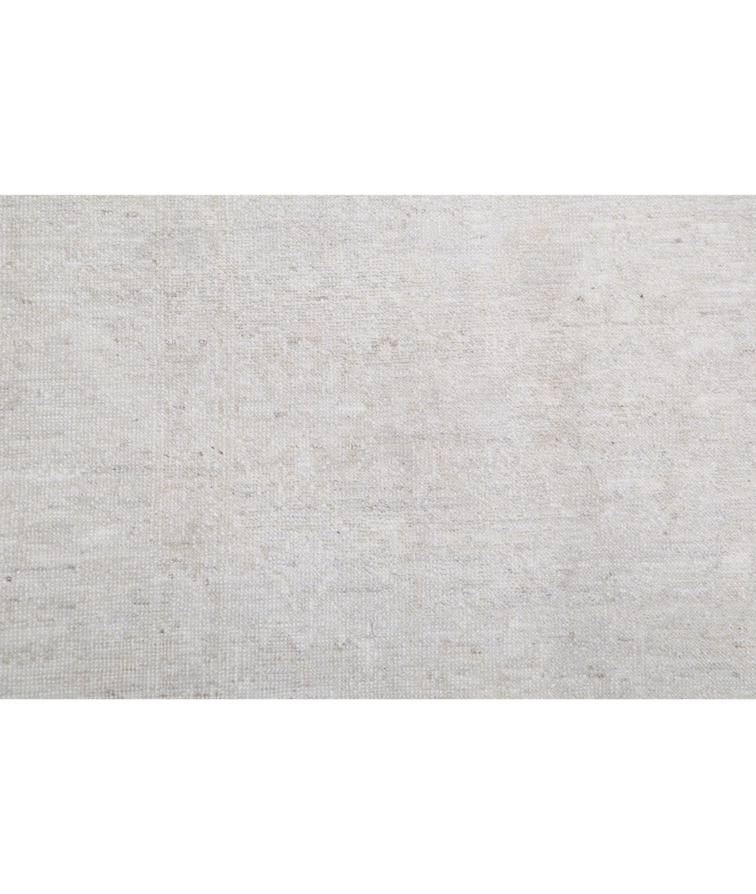 Serenity 4'9'' X 10'9'' Hand-Knotted Wool Rug 4'9'' x 10'9'' (143 X 323) / Grey / Ivory