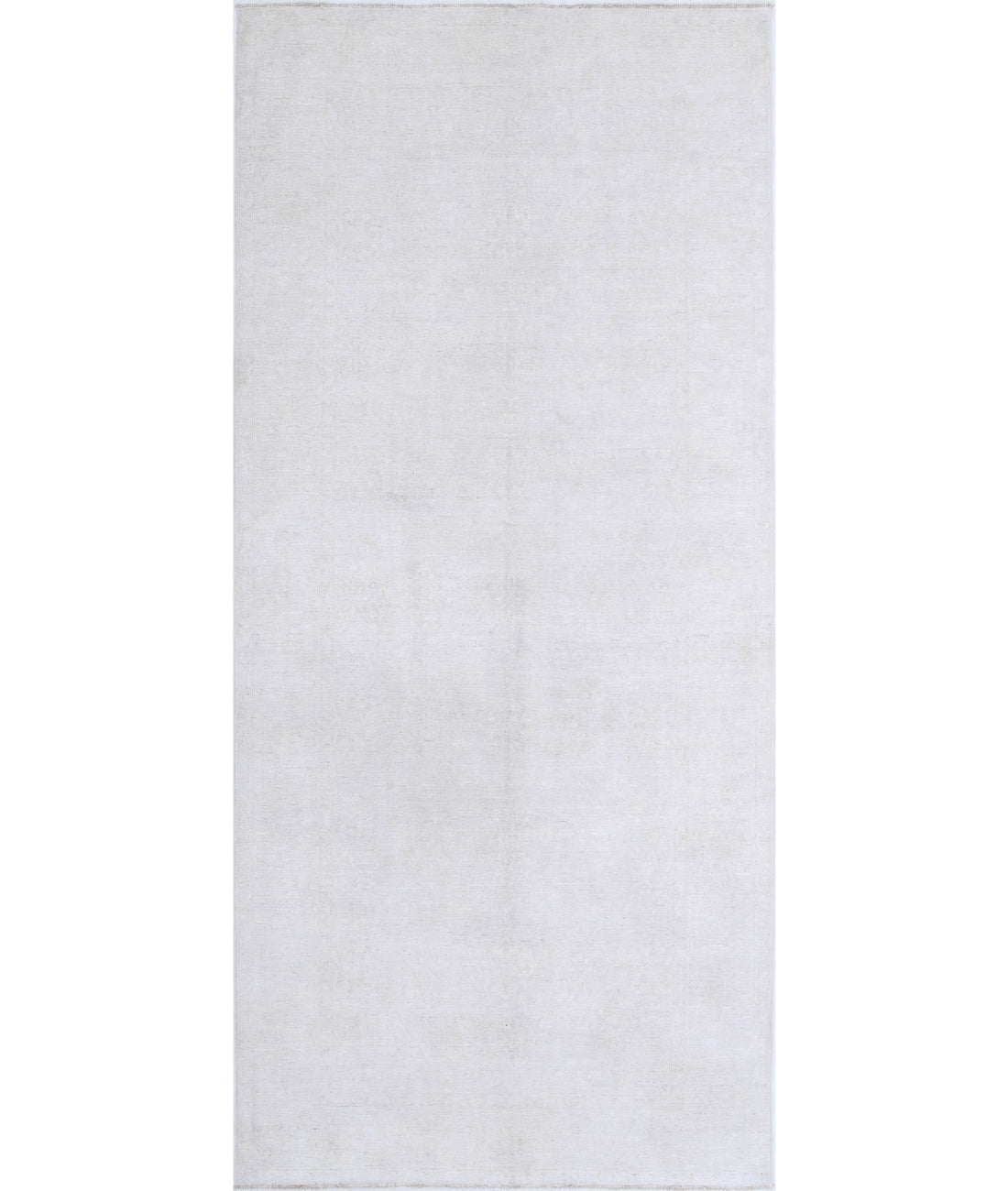 Serenity 4'9'' X 10'9'' Hand-Knotted Wool Rug 4'9'' x 10'9'' (143 X 323) / Grey / Ivory