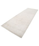 Serenity 4'9'' X 14'2'' Hand-Knotted Wool Rug 4'9'' x 14'2'' (143 X 425) / Ivory / Grey