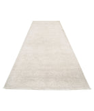 Serenity 4'9'' X 14'2'' Hand-Knotted Wool Rug 4'9'' x 14'2'' (143 X 425) / Ivory / Grey