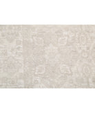 Serenity 4'9'' X 14'2'' Hand-Knotted Wool Rug 4'9'' x 14'2'' (143 X 425) / Ivory / Grey