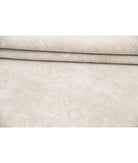 Serenity 4'9'' X 14'2'' Hand-Knotted Wool Rug 4'9'' x 14'2'' (143 X 425) / Ivory / Grey