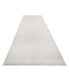 Serenity 4'9'' X 14'8'' Hand-Knotted Wool Rug 4'9'' x 14'8'' (143 X 440) / Ivory / Grey