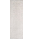 Serenity 4'9'' X 14'8'' Hand-Knotted Wool Rug 4'9'' x 14'8'' (143 X 440) / Ivory / Grey