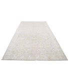 Serenity 6'3'' X 10'9'' Hand-Knotted Wool Rug 6'3'' x 10'9'' (188 X 323) / Grey / Ivory