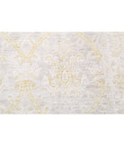 Serenity 6'3'' X 10'9'' Hand-Knotted Wool Rug 6'3'' x 10'9'' (188 X 323) / Grey / Ivory