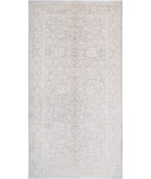 Serenity 6'0'' X 11'5'' Hand-Knotted Wool Rug 6'0'' x 11'5'' (180 X 343) / Taupe / Ivory