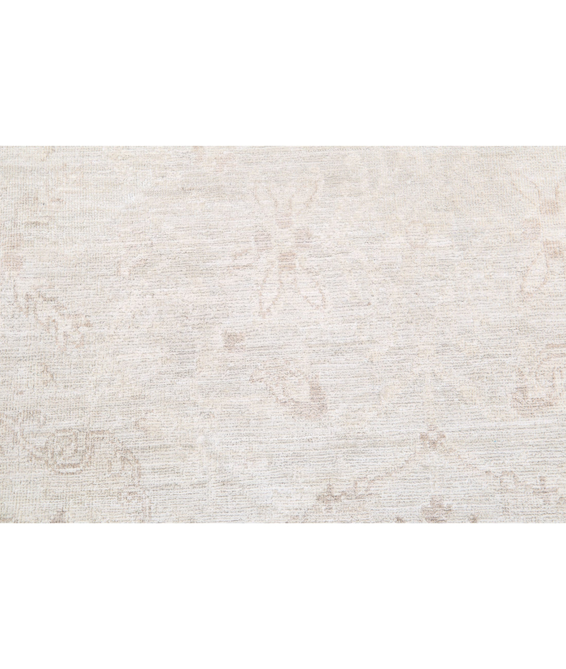 Serenity 6'1'' X 8'3'' Hand-Knotted Wool Rug 6'1'' x 8'3'' (183 X 248) / Grey / Ivory