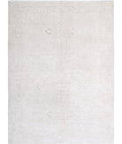 Serenity 6'1'' X 8'3'' Hand-Knotted Wool Rug 6'1'' x 8'3'' (183 X 248) / Grey / Ivory