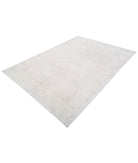 Serenity 5'11'' X 8'4'' Hand-Knotted Wool Rug 5'11'' x 8'4'' (178 X 250) / Ivory / Grey