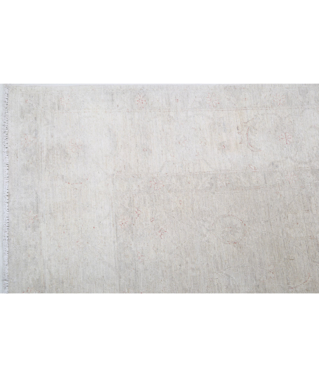 Serenity 5'11'' X 8'4'' Hand-Knotted Wool Rug 5'11'' x 8'4'' (178 X 250) / Ivory / Grey