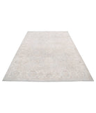 Serenity 6'0'' X 8'4'' Hand-Knotted Wool Rug 6'0'' x 8'4'' (180 X 250) / Grey / Ivory