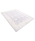 Serenity 6'4'' X 8'5'' Hand-Knotted Wool Rug 6'4'' x 8'5'' (190 X 253) / Lilac / Ivory