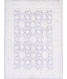 Serenity 6'4'' X 8'5'' Hand-Knotted Wool Rug 6'4'' x 8'5'' (190 X 253) / Lilac / Ivory