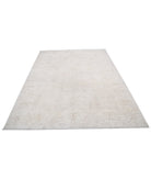 Serenity 6'2'' X 8'5'' Hand-Knotted Wool Rug 6'2'' x 8'5'' (185 X 253) / Taupe / Ivory