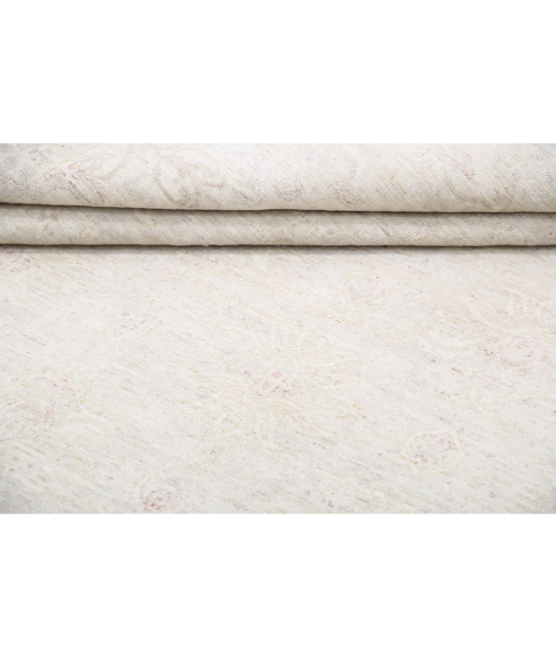 Serenity 6'2'' X 8'5'' Hand-Knotted Wool Rug 6'2'' x 8'5'' (185 X 253) / Taupe / Ivory