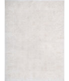 Serenity 6'2'' X 8'5'' Hand-Knotted Wool Rug 6'2'' x 8'5'' (185 X 253) / Taupe / Ivory