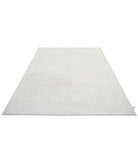 Serenity 6'2'' X 8'3'' Hand-Knotted Wool Rug 6'2'' x 8'3'' (185 X 248) / Ivory / Blue