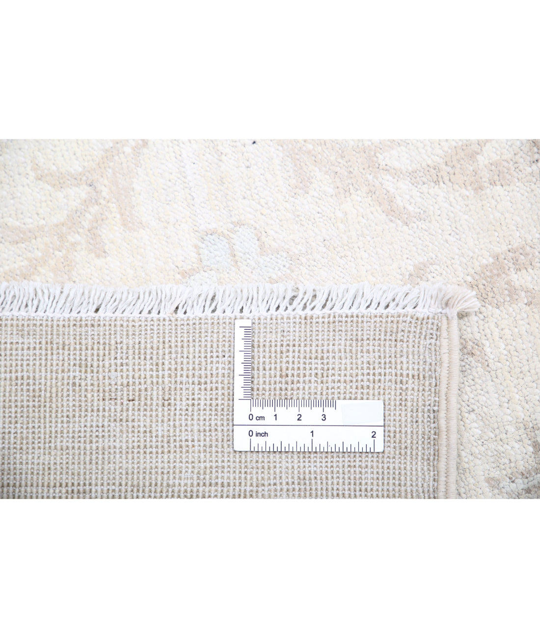 Serenity 6'0'' X 8'6'' Hand-Knotted Wool Rug 6'0'' x 8'6'' (180 X 255) / Ivory / Taupe