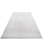 Serenity 6'0'' X 8'7'' Hand-Knotted Wool Rug 6'0'' x 8'7'' (180 X 258) / Grey / Ivory