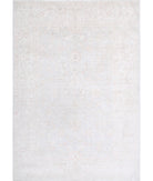 Serenity 6'0'' X 8'7'' Hand-Knotted Wool Rug 6'0'' x 8'7'' (180 X 258) / Grey / Ivory