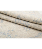 Serenity 5'8'' X 8'9'' Hand-Knotted Wool Rug 5'8'' x 8'9'' (170 X 263) / Ivory / Blue