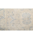 Serenity 5'8'' X 8'9'' Hand-Knotted Wool Rug 5'8'' x 8'9'' (170 X 263) / Ivory / Blue