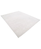 Serenity 8'1'' X 9'9'' Hand-Knotted Wool Rug 8'1'' x 9'9'' (243 X 293) / Ivory / Grey